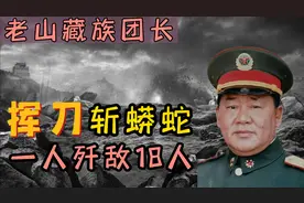 老山藏族团长，拔刀斩蟒蛇，歼敌18人，蛇肉就着庆功酒视频封面