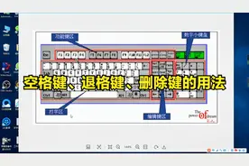 20、零基础学电脑：空格键、退格键、删除键的用法 学浪计划