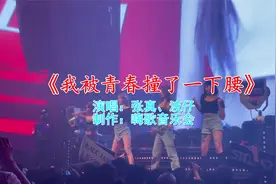 DJ歌曲《我被青春撞了一下腰》，唱哭了多少痴情人，无限循环中视频封面