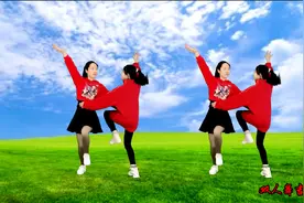 3支双人舞合集《姑娘回回头》《吉祥》《山河美》母女演示视频封面