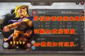 【三国志战略版】SP袁绍全面分析和阵容搭配，孙权爸爸是SP袁绍！视频封面