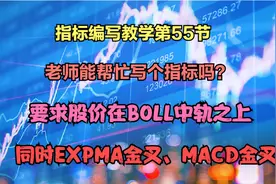 通达信指标编写教学第55节：如何巧妙运用三个指标结合选股？视频封面