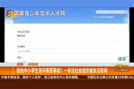 能给中小学生测评素质等级？一非法社会组织被依法取缔视频封面