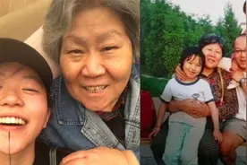 窦靖童晒与奶奶合照，对镜头甜笑，窦唯一家祖孙三代五官神似！视频封面