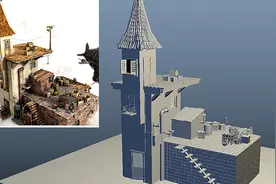 【Maya】从拉box开始、超详细3D场景建模全流程教学！