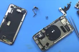 粉丝自己购买的iPhoneX组装机，无限白苹果重启视频封面