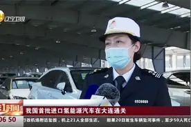 中国首批进口氢能源汽车在大连通关视频封面