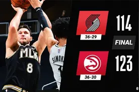 NBA集锦：开拓者114-123老鹰 加里纳利28+8带队终结对手四连胜！视频封面