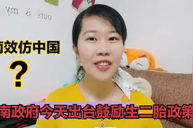 为什么越南政府效仿中国出台鼓励生二胎政策，听听越南媳妇怎么说视频封面