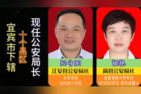 宜宾市下辖10个县区，现任公安局长，你用热血谱写每一页文字