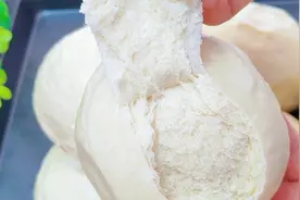教你做香喷喷的山东大馒头，面香味十足，松软有嚼劲，咬一口特香视频封面