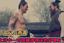 卢俊义与燕青，水浒中一对隐藏得很深的好基友视频封面