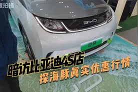 暗访比亚迪4S店，探比亚迪海豚能不能谈到优惠？提车要等多久视频封面