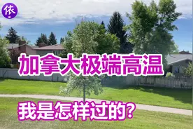 加拿大的极端高温天气，我是怎样过大热天的？视频封面