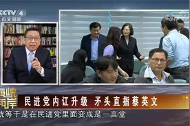 [海峡两岸]民进党内讧升级 矛头直指蔡英文视频封面
