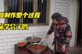 农家豆豉制作整个过程，母言传身教儿虚心学习，自家做的就不一样视频封面
