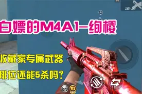 岛主解说：M4A1-绚樱，平民颜值担当！排位还能5杀吗？视频封面