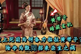 甄嬛叶澜依暗害皇上，皇上奋力拉扯黄带子, 背后竟隐藏骇人阴谋视频封面