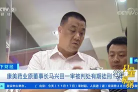 康美药业原董事长马兴田一审被判处有期徒刑12年|天下财经视频封面