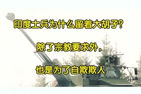 印度士兵为什么留着大胡子？除了宗教要求外，也是为了自欺欺人视频封面