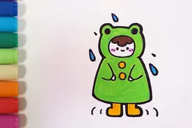 儿歌多多儿童简笔画 雨衣 陪宝宝一起画可可爱爱的小雨衣视频封面