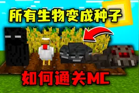 我的世界：生物都变成了种子！可以种植驯服，要如何通关MC？