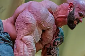 37岁奥勒·克里斯蒂安，挪威最强壮男子，绰号“维京人”！