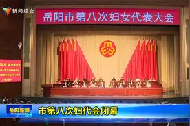 岳阳市第八次妇代会闭幕视频封面