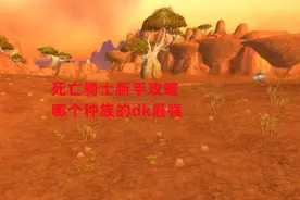 魔兽世界怀旧服：死亡骑士新手攻略，哪个种族的dk最强视频封面