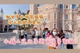 妇女节小竹带妈妈去上海迪斯尼玩，小矮人过山车到底有多刺激？视频封面