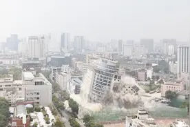 【回放】川音大厦爆破瞬间,成都人12年的记忆全没了 建筑工程爆破视频封面