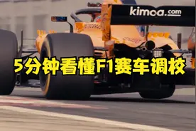 5分钟看懂如何调校一辆F1赛车