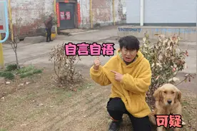 小亮村里发现个奇怪的大娘，对着空气自言自语，她这是怎么回事？视频封面