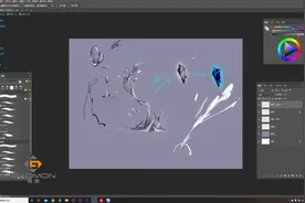 材质的绘制技法讲解，晶莹剔透的水的画法