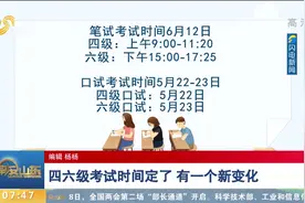 注意！四六级考试时间公布，本次起CET将免费提供电子成绩报告单视频封面