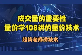 成交量和股价的相互作用，108讲量价学核心解读，放量的重要意义视频封面