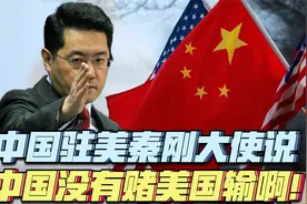 希望美国人听明白了！中国新任大使秦刚说中国没有赌美国输啊！视频封面