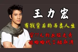 王力宏有钱背后的另类人生，穿77元的衣服走秀，娃哈哈代言被取消视频封面