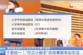 第四届扬子晚报杯全国中小学生作文大赛颁奖仪式在南京举行视频封面