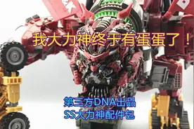 蓝天的玩具视频分享395—变形金刚第三方DNA出品SS大力神配件包