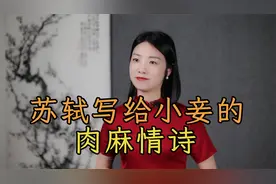 苏轼为讨好12岁小妾，写下4句肉麻情诗，太会“撩”了视频封面