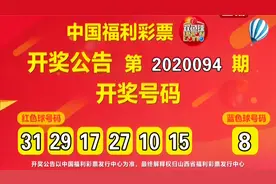 中国福利彩票开奖啦，快看看你的彩票中奖没|都市110
