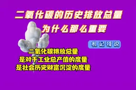 二氧化碳的历史累计排放量为什么这么重要视频封面