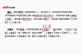 中国现当代文学代表人物：鲁迅代表作品你知道多少？茅盾原名是？