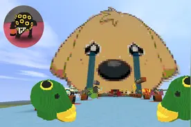 迷你世界《给小狗治病》小狗吃了绿鱼头 被鱼刺卡主 肚子全是鱼刺