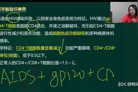 有关艾滋病病毒知识点——医学检验讲师（成美恩）.mp4视频封面