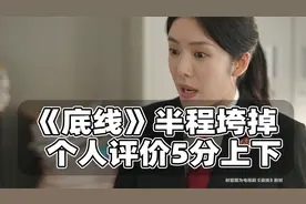 《底线》后半程崩坏，个人评分最多5.5分视频封面