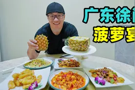广东徐闻菠萝宴，酸甜咕咾肉，阿星逛菠萝的海，30万亩菠萝凤梨园视频封面