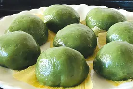 青团简单又好吃的做法，不变色不塌陷，技巧都在这里，比买的好吃视频封面