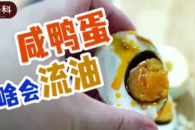 【榕哥烙科】为何腌的咸鸭蛋会流油？视频封面